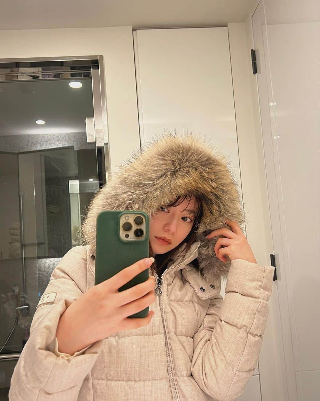 Nagomi（なごみ）さんのインスタグラム写真 - (Nagomi（なごみ）Instagram)「new down❄︎  寒くなってきたから めっちゃ暖かい @tatras_official のダウンゲットした！ 可愛すぎる...今年の冬はこれで越せそう❄️  #tatraspeople」12月26日 19時49分 - __nagomi32__