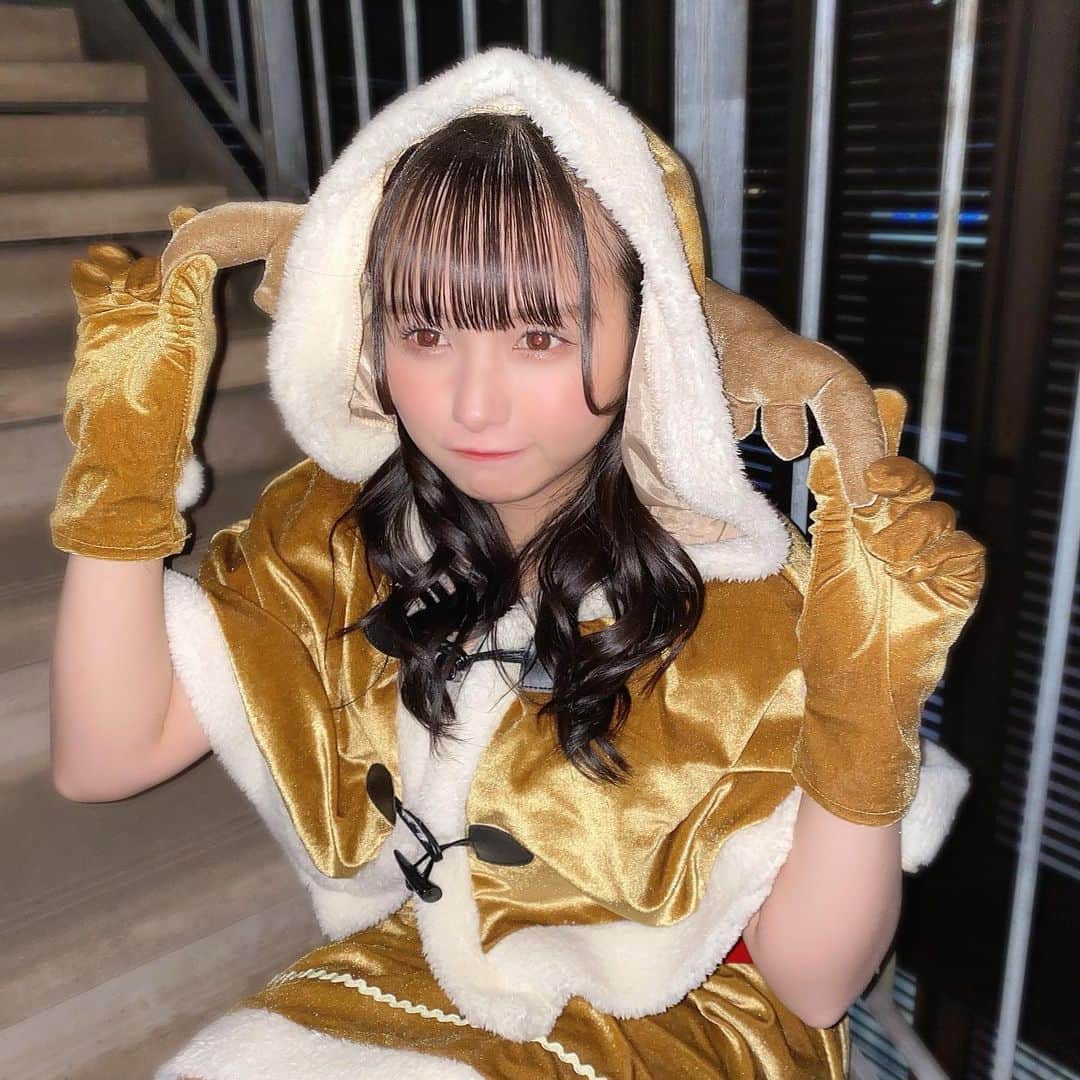新谷真由さんのインスタグラム写真 - (新谷真由Instagram)「1日遅れのトナカイさんです🛷」12月26日 22時16分 - ni_mayu43