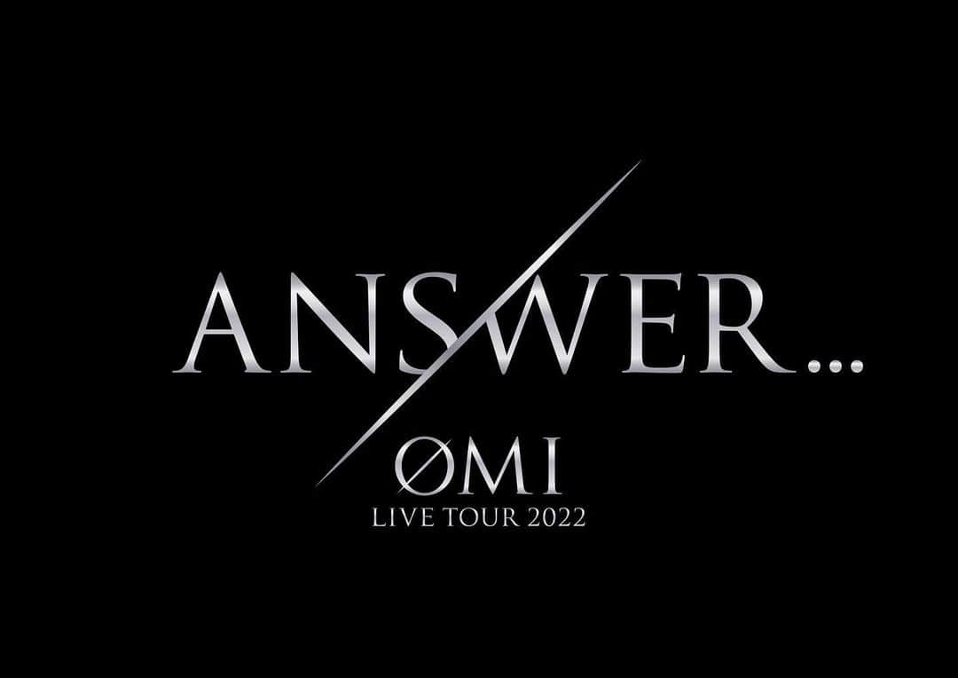 登坂広臣さんのインスタグラム写真 - (登坂広臣Instagram)「#ØMI  LIVE TOUR 2022 『ANSWER...』 Coming Soon  CDL entertainment」12月26日 23時23分 - omi.cdl