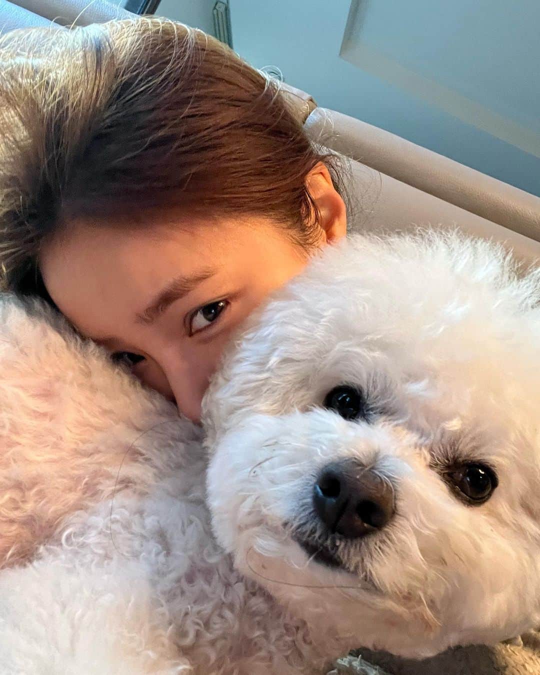 シン・セギョンのインスタグラム：「사랑해 진국 (사랑이도 당연히)」