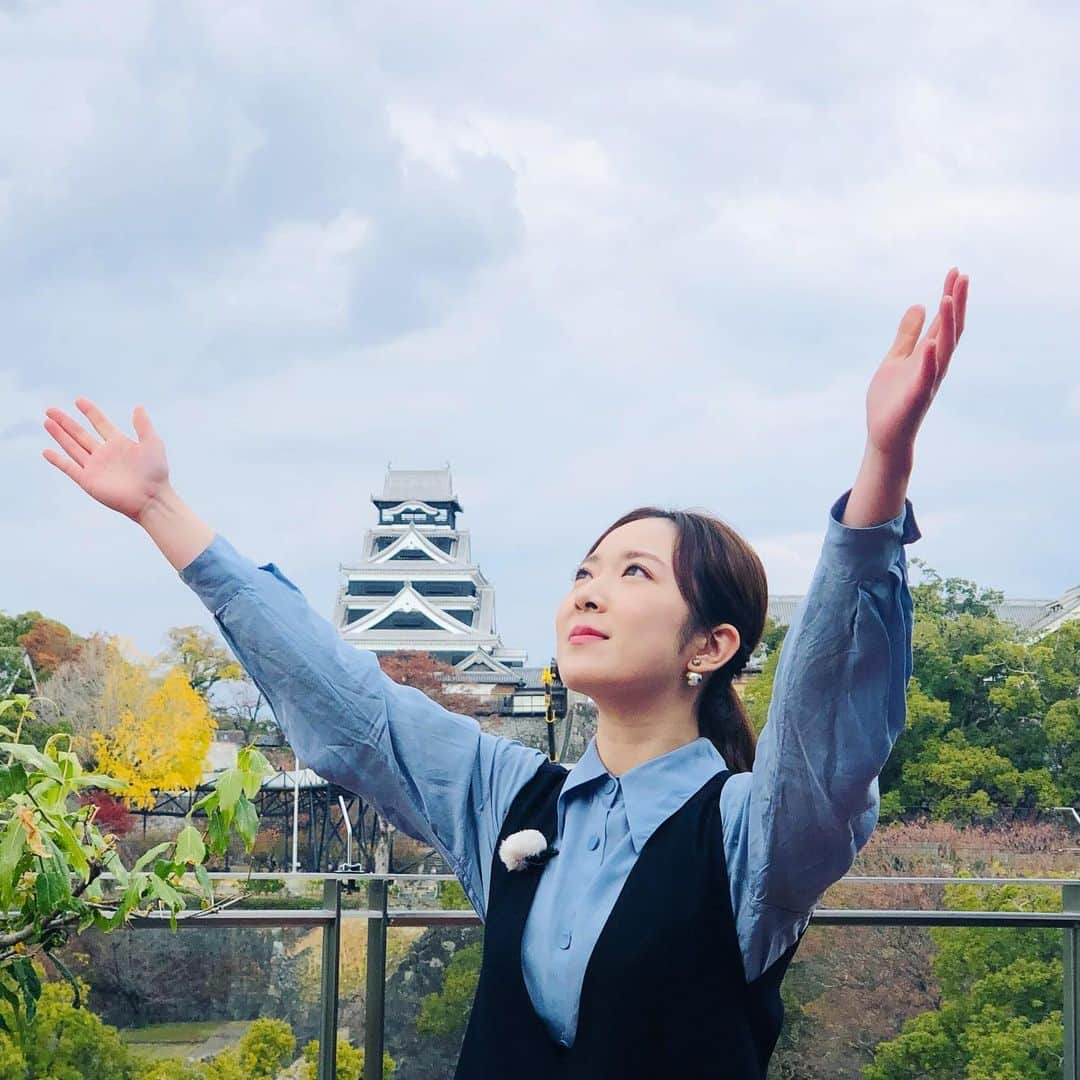 糸永有希さんのインスタグラム写真 - (糸永有希Instagram)「ベントラー ベントラー スペースピープル🛸  ソラカラロケの合間に  #RKK#TBS 系列  #熊本放送#3ch  #ソラカラ#年末特番 #晴れて欲しかっただけ #水曜だけど土曜の番組 #いろんなところで悪影響🥰」12月3日 18時12分 - yukiiitonaga