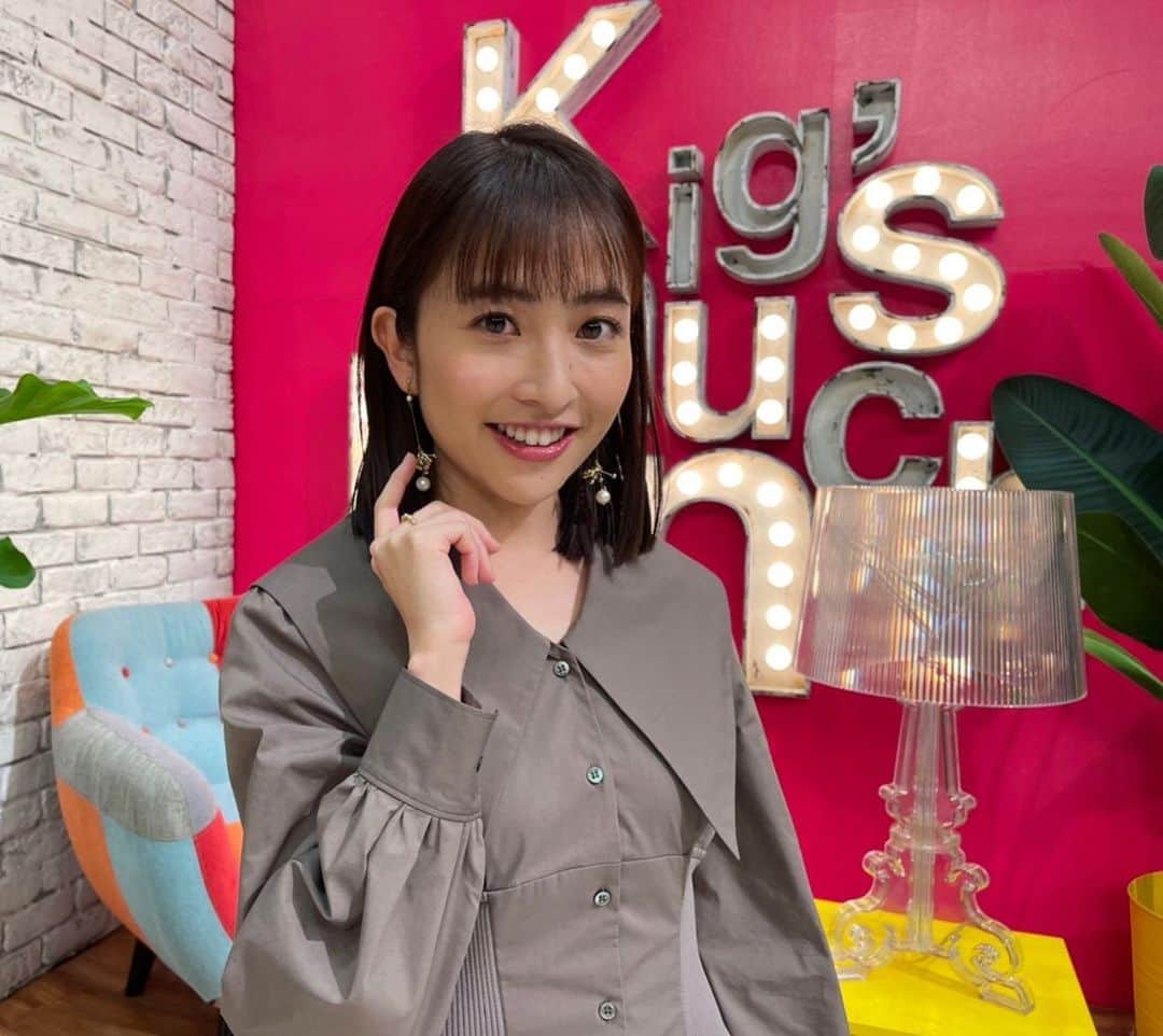 日比麻音子のインスタグラム：「今夜はオオカミ少年です🐺 明日は王様のブランチです👑  良い週末をお過ごしください〜  #オオカミ少年 #金曜日 #王様のブランチ #土曜日」