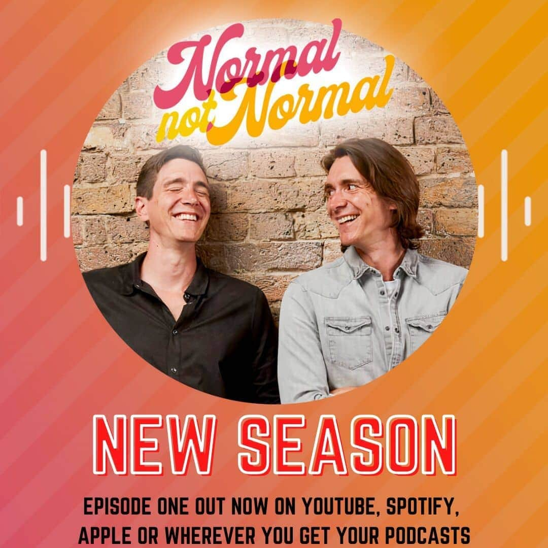 ジェームズ・フェルプスさんのインスタグラム写真 - (ジェームズ・フェルプスInstagram)「We're back! The new series of Normal Not Normal Episode 1 is now out wherever you get your podcasts @spotify @applemusic. Also on @youtube #Normalnotnormal #podcast #DidYouKnow #banthedrum  #hashtagforthesakeofit」12月4日 2時17分 - jamesphelps_pictures