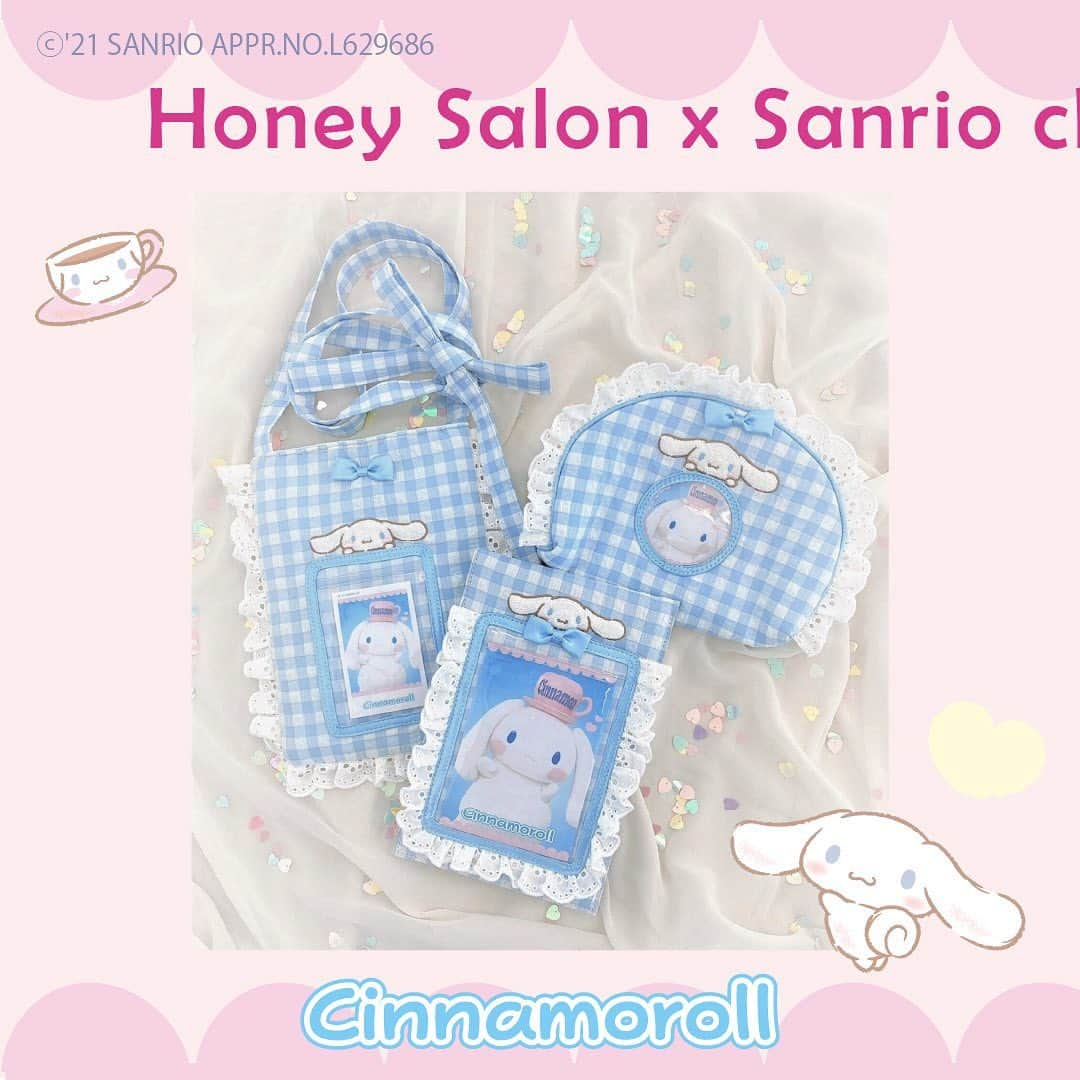 ハニーサロンバイフォピッシュのインスタグラム：「. . 【Honey Salon ×Sanrio characters】 . 推しといっしょ♡推し活これくしょん . 推しのチェキ・ブロマイド・缶バッチ・ぱしゃこれ・アクスタなどが入れられる、 推しといっしょ♡シリーズが 12月4日(土)12:00 - 12月10日(金)13:00で受注予約受付致します！ . 推しをかわいく持ち運べて、写真映えも楽しめます♪ 各ライブキャラクターの推しグッズ付き。 . Produced by @momoka_lolita . . . #sanrio #サンリオ #honeysalon #ハニーサロン #さんりおきゃらくたーず #サンリオキャラクターズ #sanriocharacters #マイメロディ #タキシードサム #シナモロール #マイメロ #シナモン #サム #mymelody #cinnamoroll #tuxedosam #推し活 #推しのいる生活 #推し #オタ活 #オタ活グッズ #ヲタ活 #ヲタ活グッズ」