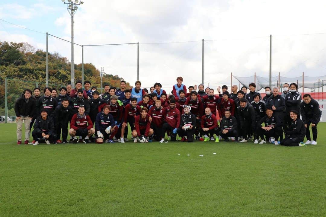 大崎玲央のインスタグラム：「Last match of this season tomorrow💪🏽 #visselkobe #ヴィッセル神戸 #jleague #jリーグ」
