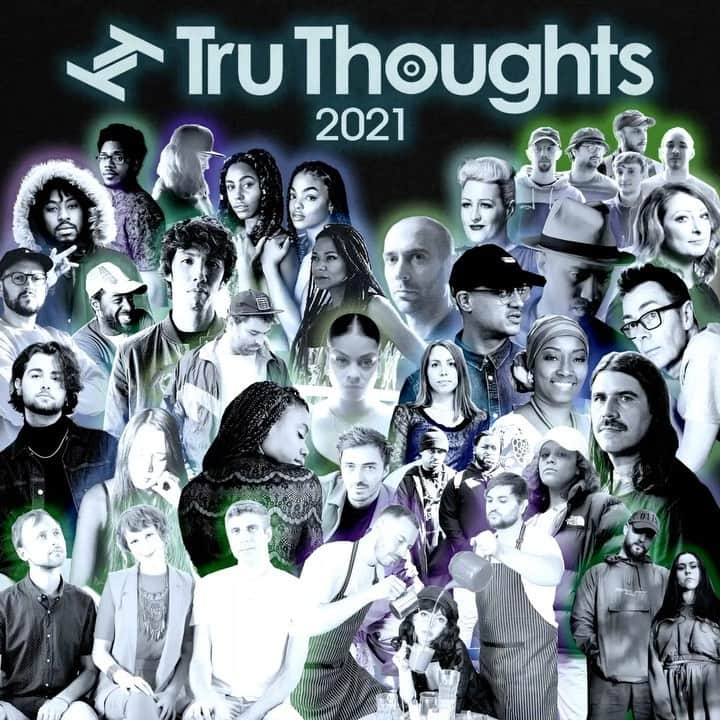 アヌーシュカのインスタグラム：「Our track ‘Bad Weather’ is part of the @tru_thoughts 2021 compilation. So much good music on there be sure to check it out. Curated by label boss @robertluis 💕💜💕🎶」