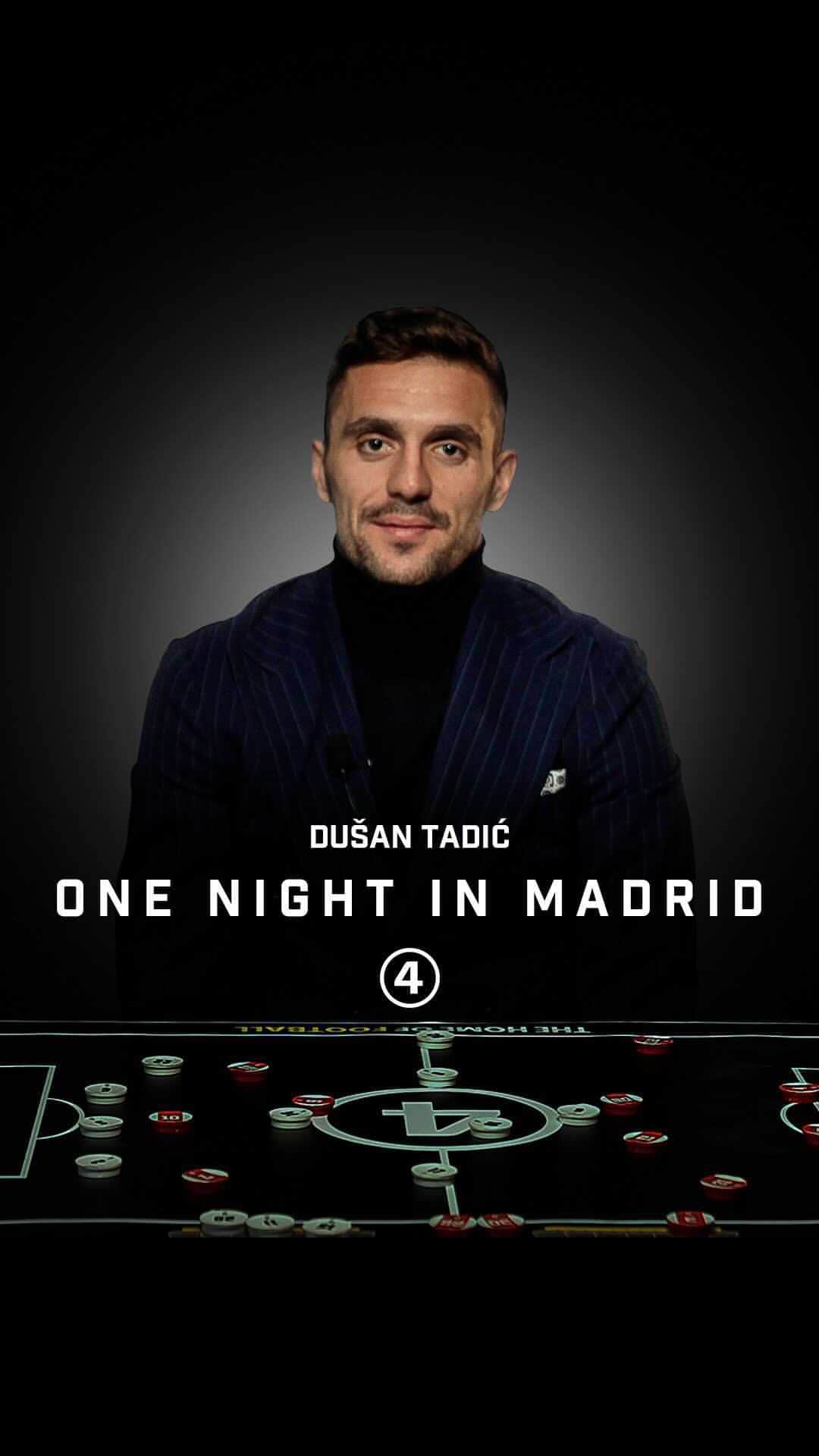 ドゥシャン・タディッチのインスタグラム：「Special night, special memories ⭐ @dusantadic takes us back to Ajax's historic win versus Real Madrid 🧠 @soccermanagergames」