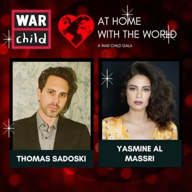 ヤスミン・アル＝マスリーのインスタグラム：「At Home With The World will feature incredible musical performances, storytelling, and fun - but most importantly it will be an evening to learn about the real impact you can have on the lives of the most vulnerable people living in war zones around the world.   All funds raised will support war-affected children and their families, including those in #Afghanistan who are in desperate need of assistance. Millions face the very real threat of starvation as their country stands on the verge of a humanitarian crisis.   Let’s empower children and their families to overcome the brutal impact of war and violence together!   To find out more and to register to watch this free event visit: warchildusa.org/gala  #warchild」