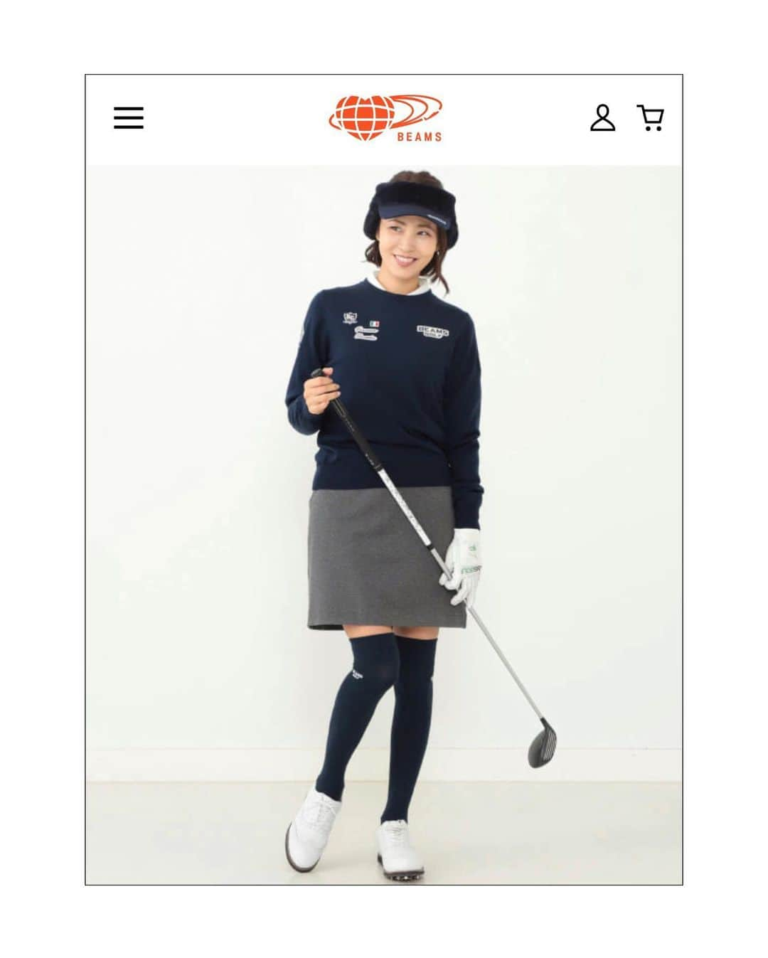 坂元美香さんのインスタグラム写真 - (坂元美香Instagram)「#BEAMSGOLF  モデルをさせていただいている BEAMS GOLF の #パープルレーベル は 大人女子の上品なゴルフウェアです✨ もちろん男性用もあります！ とっても素敵なのです☺️  お時間ありましたら ぜひBEAMS GOLFのECサイト 覗いてみてくださいませ😊  Let's enjoy GOLF!!  良い週末を〜！  @beamsgolf  #beams #beamsgolfpurplelabel  #大人女子 #大人女子ゴルフ #ゴルフ女子  #ゴルフ女子コーデ #アラフォー女子  #ゴルフウェア #ゴルフウェアレディース  #モデル #坂元シゴト」12月4日 6時58分 - mika_saka