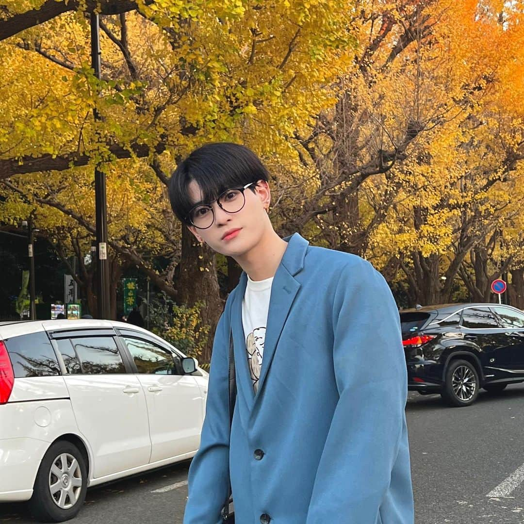 水原匡也さんのインスタグラム写真 - (水原匡也Instagram)「一緒にデートしてください🍂#外苑前いちょう並木 #いちょう並木 #セットアップ #fyp」12月4日 17時58分 - 7min__kyoya