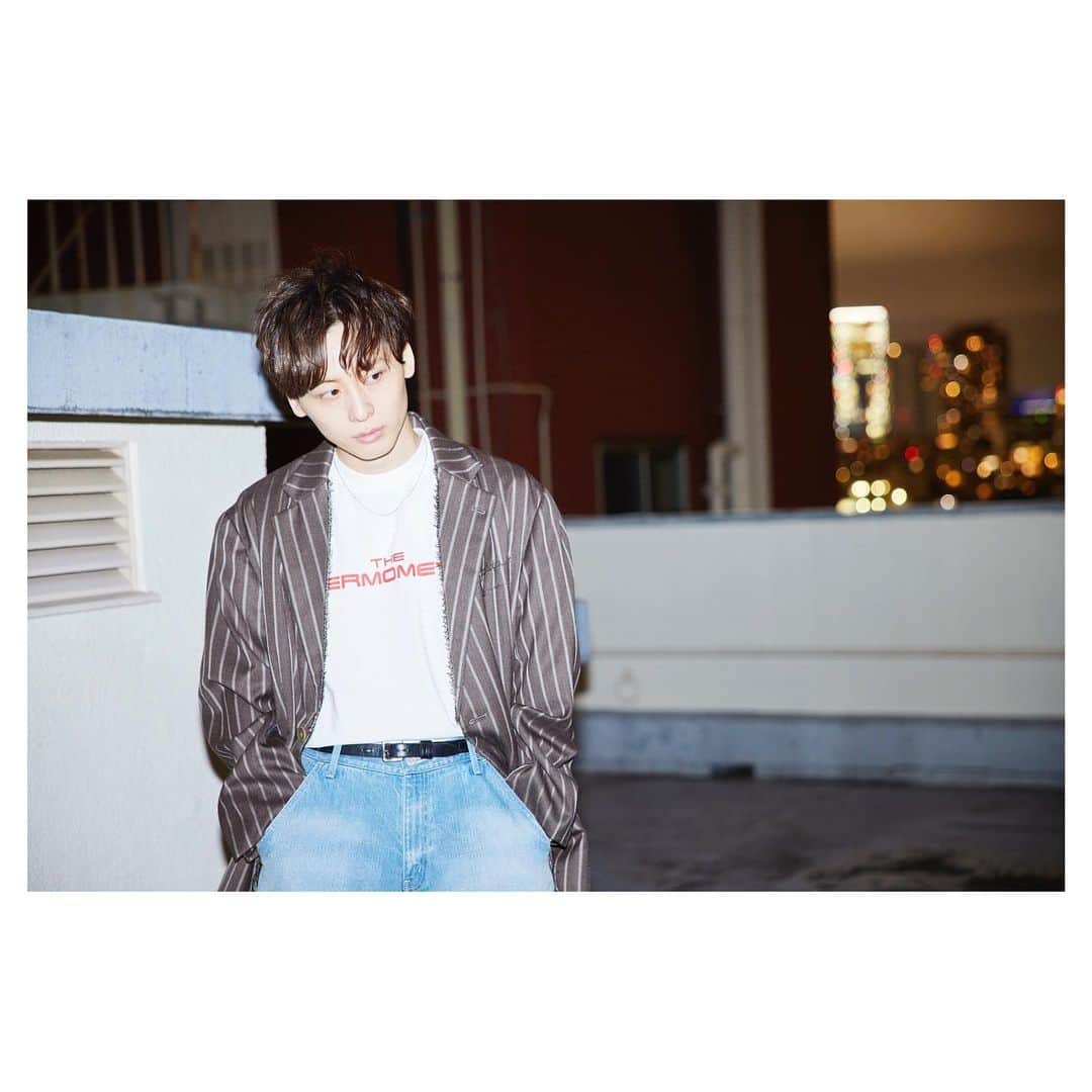 工藤大輝のインスタグラム：「@item_officialstore Season 0 launched.  Director / @da_ice_taiki Photo / @sanomadoka_photo  Stylist / @da_ice_taiki Hair&make up / @akihito_hayami  #itemtokyo」