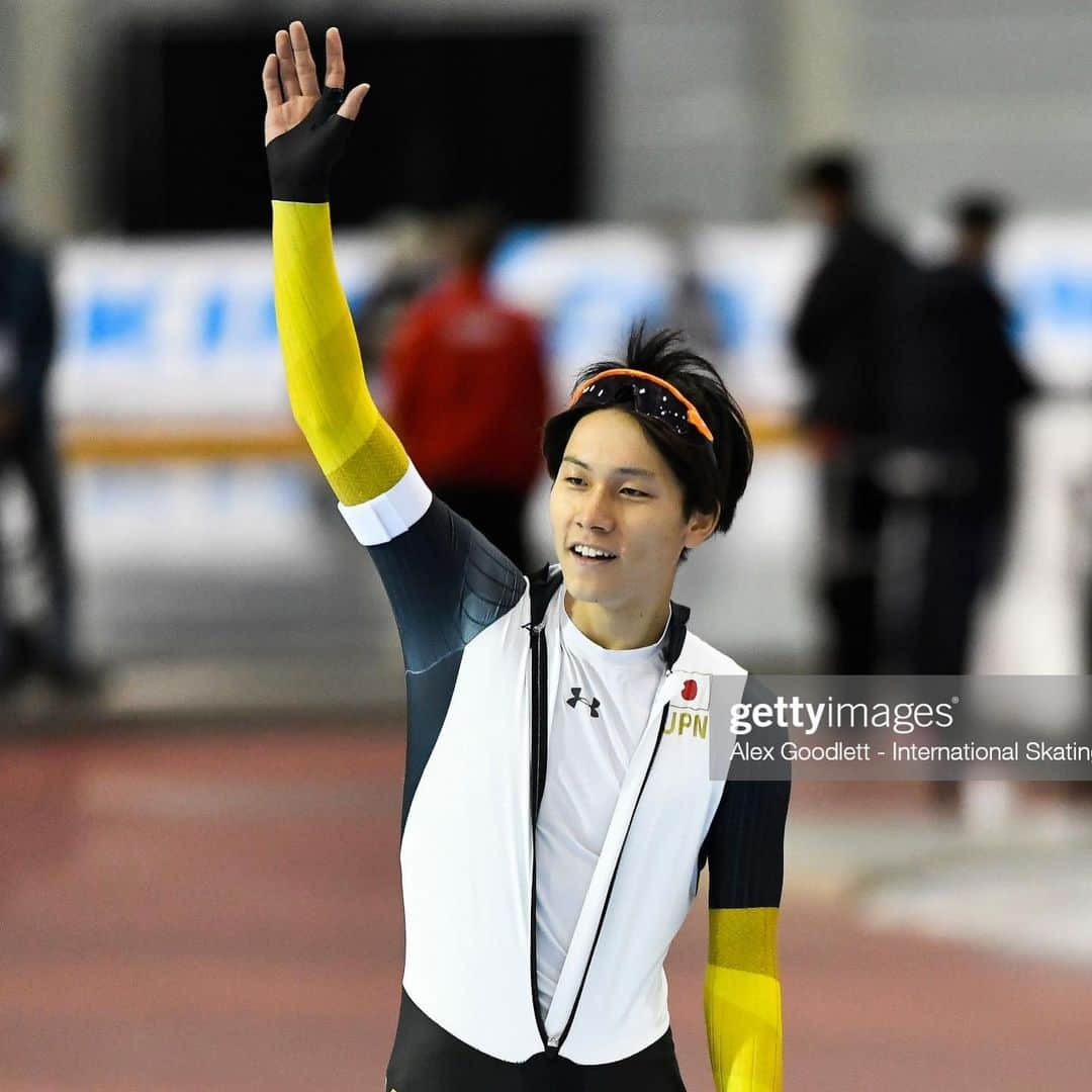 森重航のインスタグラム：「･  World Cup3戦🇺🇸  初優勝飾ることができました! 33秒台も乗ることができ、タイム順位ともに満足💪 2本共に表彰台に乗れたこともよかった!  残り1戦、怪我なく滑り切りたいです。 応援、たくさんのストーリーありがとうございました!  #speedskate  #japan  #sprint #usa  #saltlakecity」