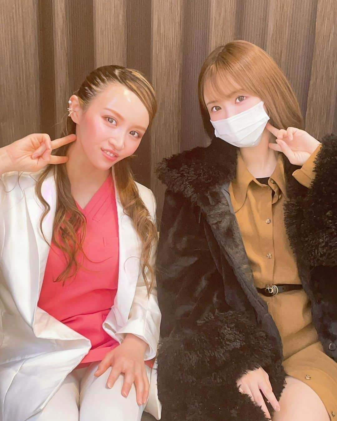 天使もえさんのインスタグラム写真 - (天使もえInstagram)「まりえ先生に会ったら元気になった🥰 いつもパワフルでかわいくてだいすきですー！ありがとうございます！  #美肌治療 #美肌ケア #レーザートーニング #エレクトロポレーション #乾燥対策 #銀座taクリニック #tac #まりえ先生」12月6日 13時34分 - amatsuka.moe