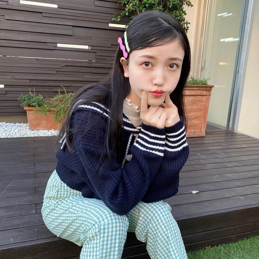 久保史緒里ファンアカウントのインスタグラム：「ちょいバブみのある史緒里さん #乃木坂46 #久保史緒里 #久保ちゃん #毎日久保史緒里 #久保ちゃん白すぎ可愛すぎ  #久保史緒里さんしか #毎日がkuboshioriday」