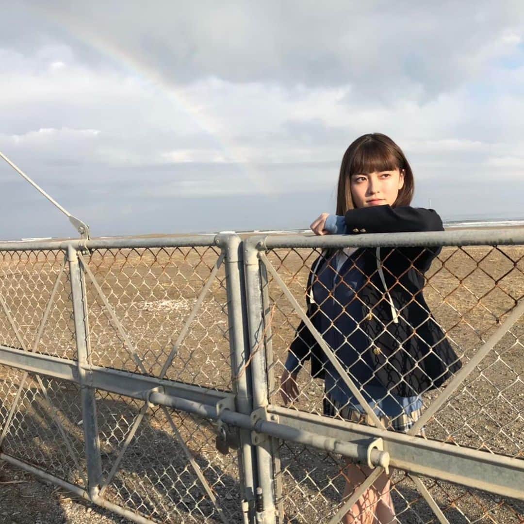櫻井音乃さんのインスタグラム写真 - (櫻井音乃Instagram)「こんばんわ🌙 今日は雨ですね。夜ご飯は、お鍋でした〜♥♥ ・ 2枚目のお写真、見てのとおり、 虹がでてます🌈 めっちゃ幸せな気持ちになれた日♥」12月6日 21時44分 - o_to.08