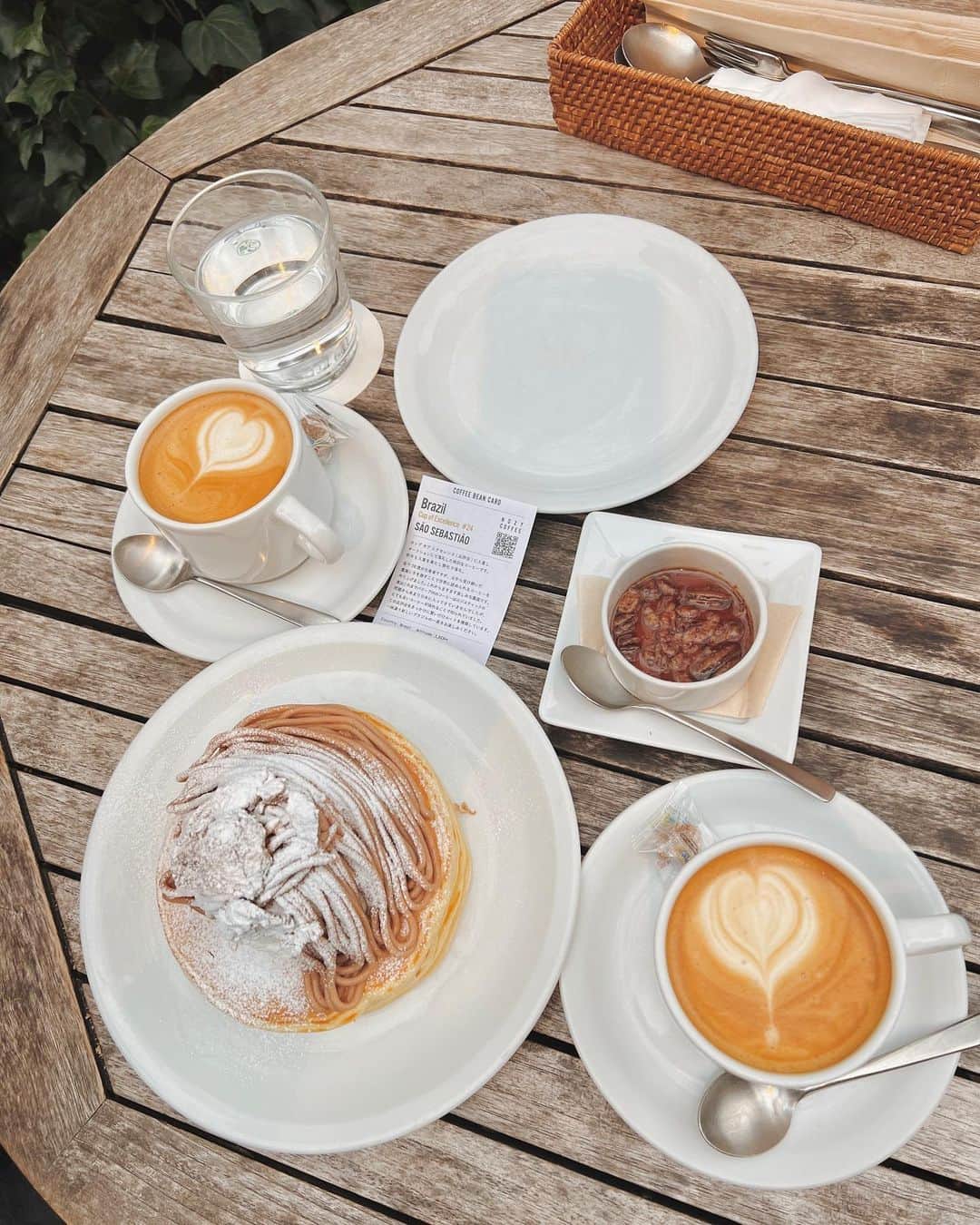 遠山茜子さんのインスタグラム写真 - (遠山茜子Instagram)「cafe…☕️🥞  #cafe#terrace#instagood」12月7日 9時20分 - akane_016t