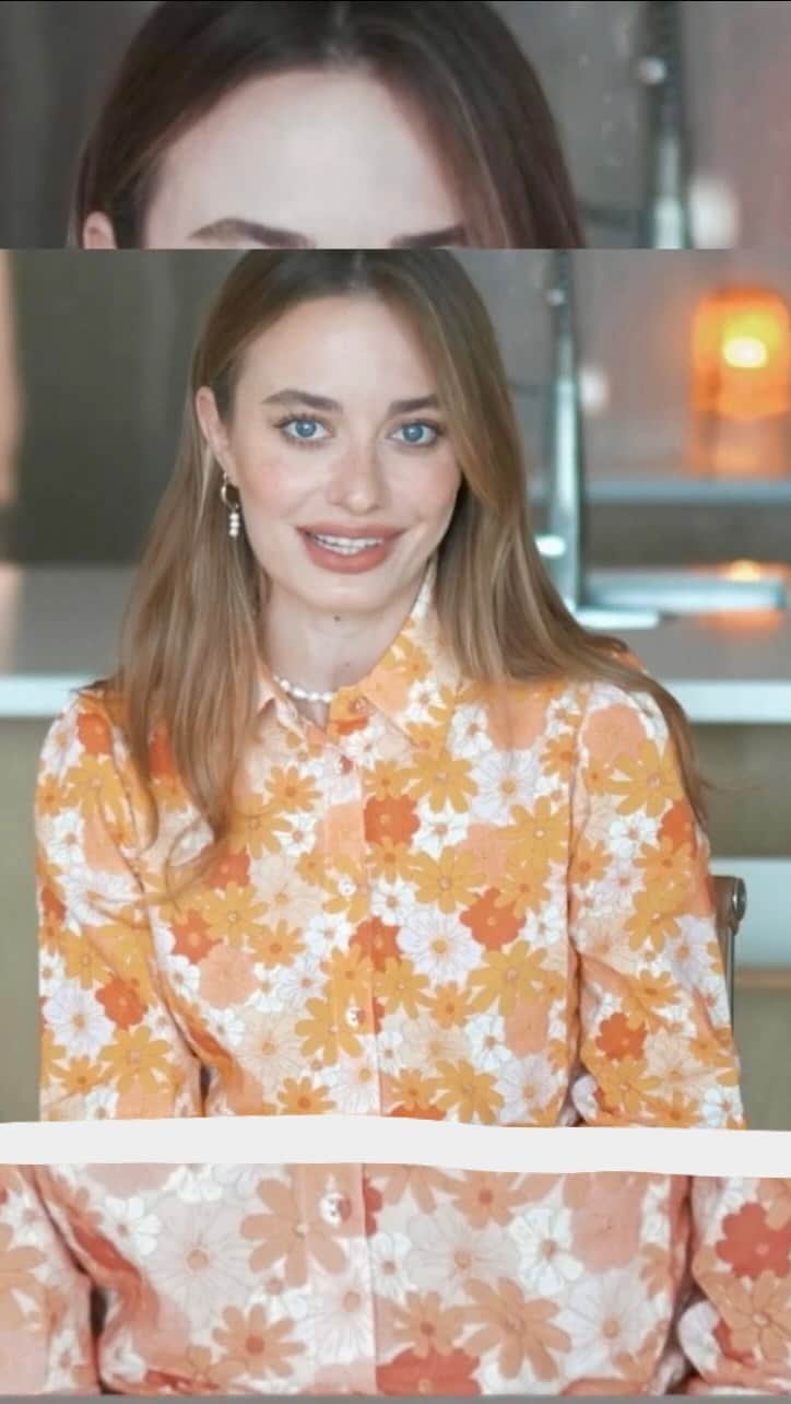 SONYA ESMANのインスタグラム：「If you missed my favorites videos, today is a good day 🧡💛🤎 I just posted a new YouTube video about my current favorite vitamin c skincare products, gadgets, favorite makeup products, fashion and style hacks, and just random life favorites. ☺️」