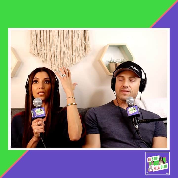 エリック・ウィンターのインスタグラム：「Love and marriage… thanks to all of our listener questions, some truths are coming out in our new episode 😂 @hesaidelladijo #podcast **link in bio!」