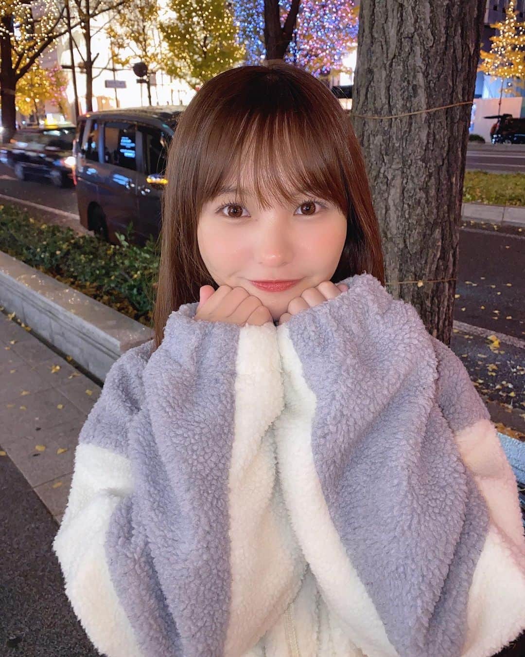 本郷柚巴のインスタグラム：「冬大好き」