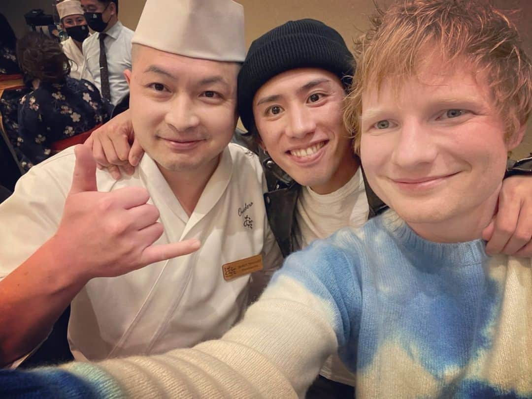 Taka さんのインスタグラム写真 - (Taka Instagram)「It’s been a while seeing you!! Ed!! We had really great dinner and so much fun night at in LA!! Love you bro always 🍣」12月8日 8時23分 - 10969taka