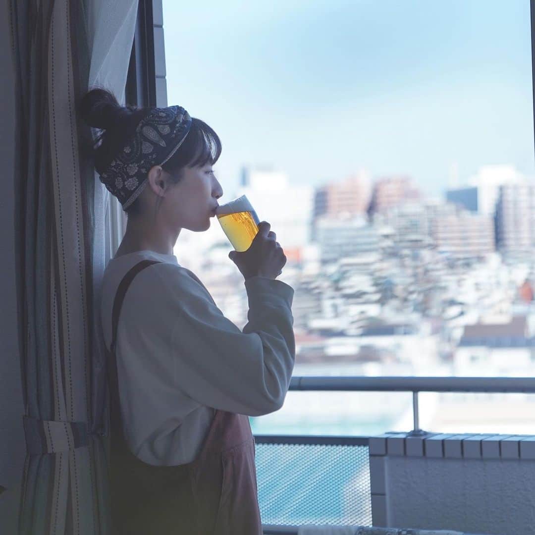 のインスタグラム：「. #ワカコ酒 #武田梨奈 #wakakozake #와카코와술 #和歌子酒 #ひとり飲み #呑兵衛 #ぷしゅー」