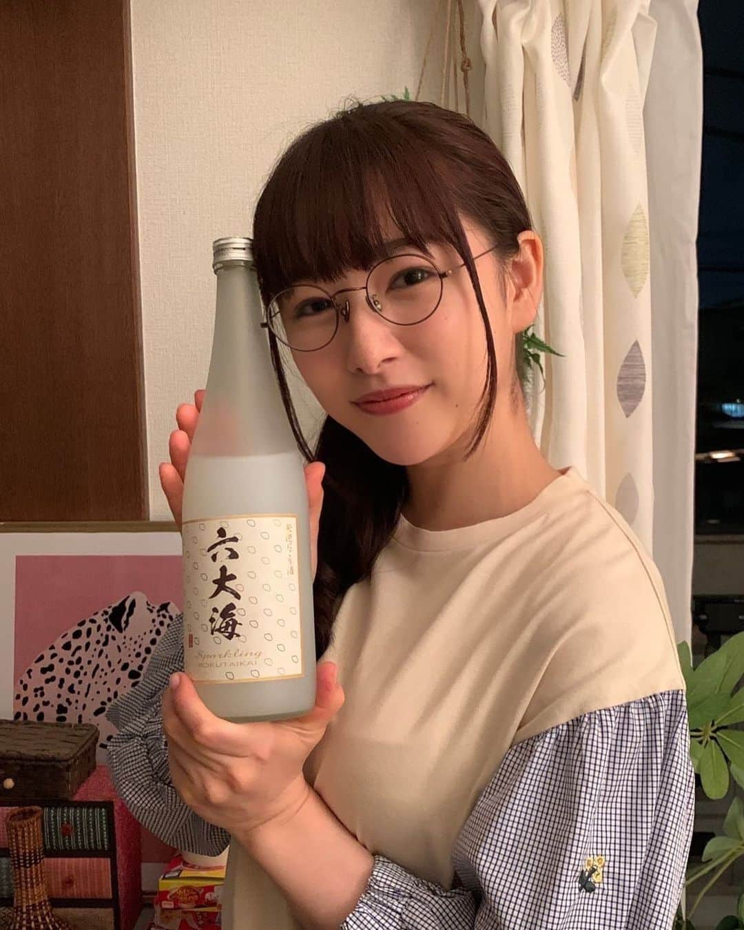 桜井日奈子さんのインスタグラム写真 - (桜井日奈子Instagram)「純米大吟醸🍶  最後の一滴まで大事にいただきます🤤 咲子  #ごほうびごはん」12月8日 23時15分 - sakurai.hinako_official