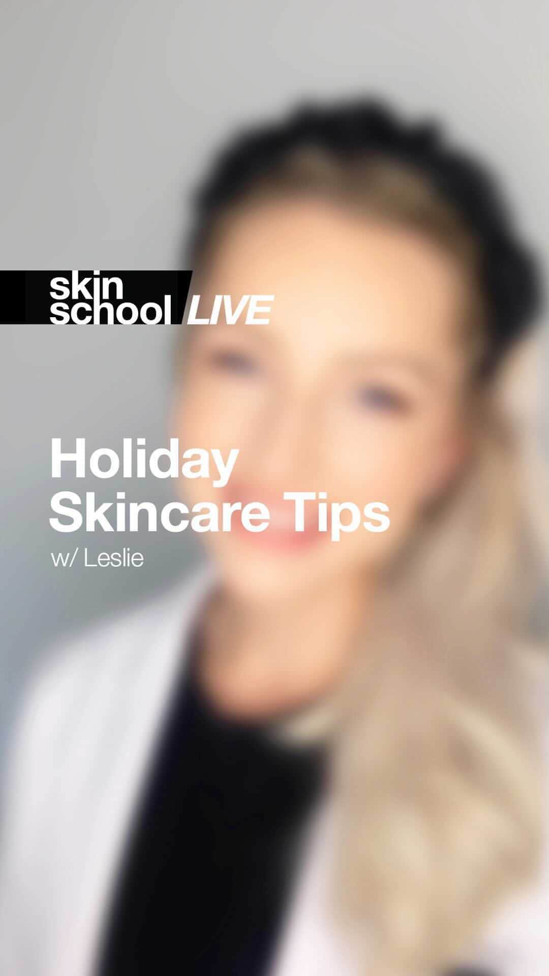 のインスタグラム：「Skin School: Join @leslieannemmerson for tips and treats galore to get you through all the holiday glam and dreaded winter dryness.​ ​ ‘Tis the season to tackle stressed skin, after all. ​ ​ #Clinique #CliniqueSkinSchool #SkinSchool and #CliniqueConsultant #MerryClinique #holidaymakeup #holidayskin #holidaygifts #giftideas #gift #makeup #beauty #parabenfree #fragrancefree」