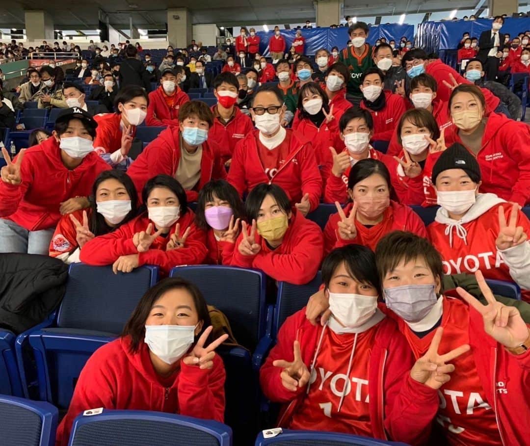 杉本早裕吏のインスタグラム：「・ “ONE TEAM” “ONE TOYOTA”🚗✊  トヨタ自動車従業員が一丸となり野球部を応援できたこと幸せでした🥺 貴重な経験をありがとうございました😌 ・ ・ #toyota  #トヨタ自動車 #都市対抗野球  #東京ドーム」