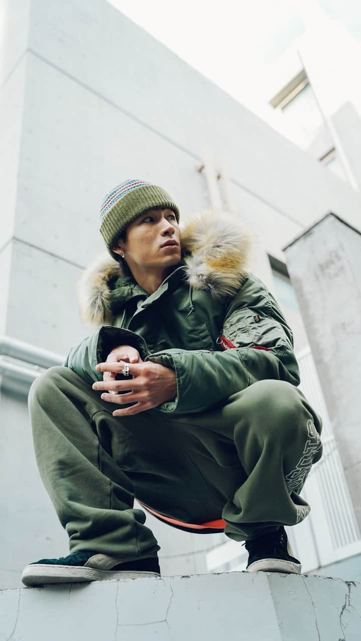 ALPHA INDUSTRIES JAPANのインスタグラム