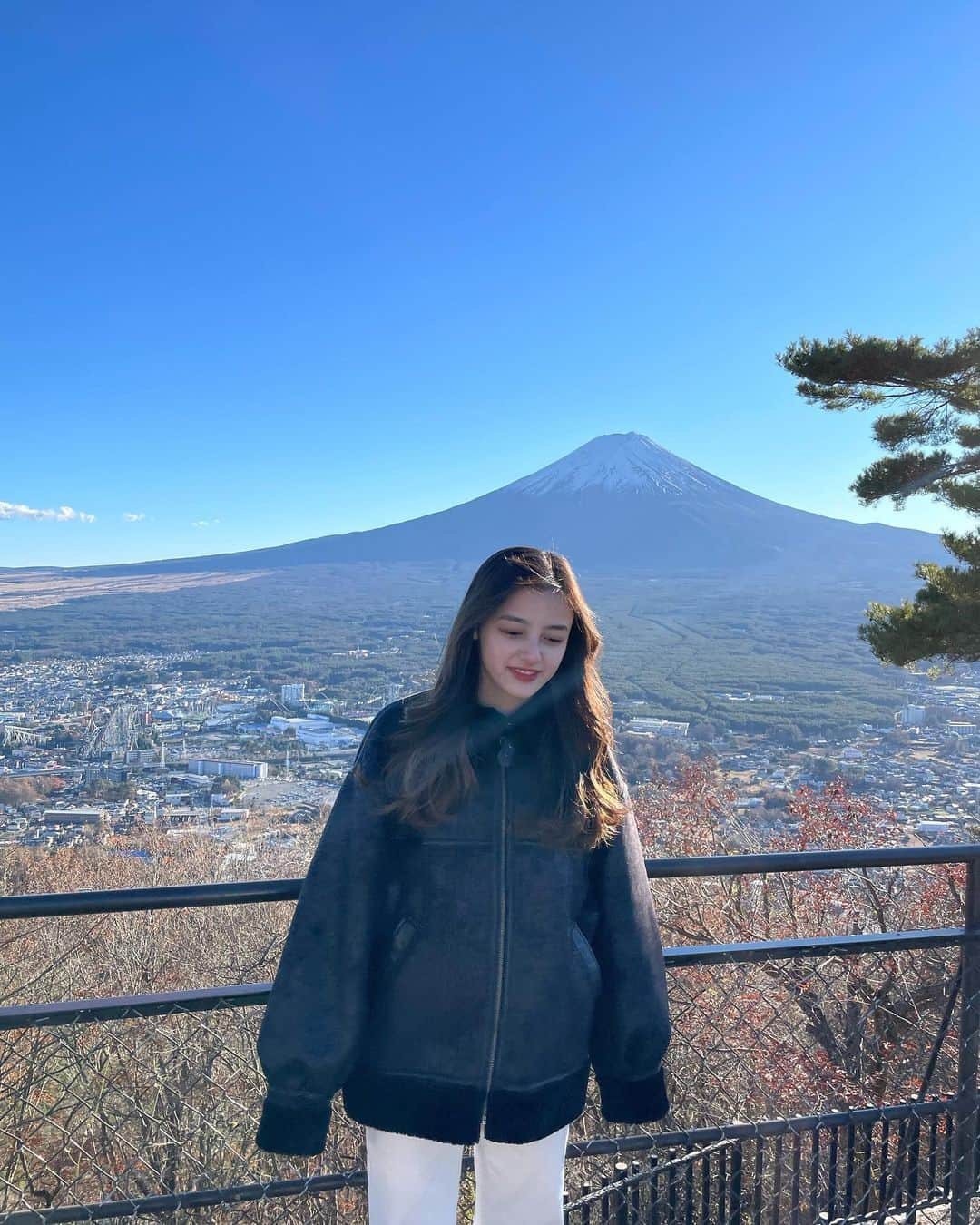 大峰ユリホさんのインスタグラム写真 - (大峰ユリホInstagram)「富士山綺麗だった🗻」12月10日 20時21分 - lespros_yuriho