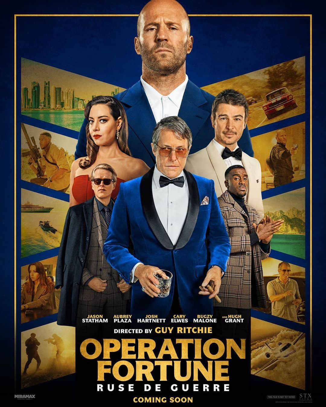 ジェイソン・ステイサムのインスタグラム：「#operationfortune @guyritchie」