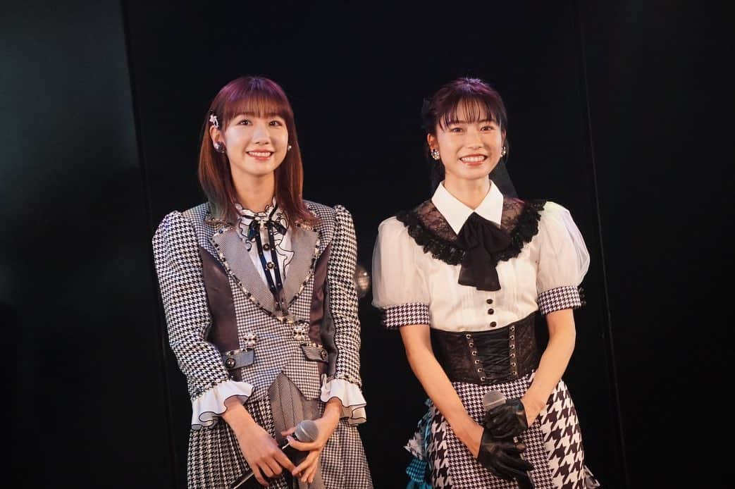 横山由依のインスタグラム：「ゆきりん🖤🤍🖤  #AKB48 #横山由依卒業公演」