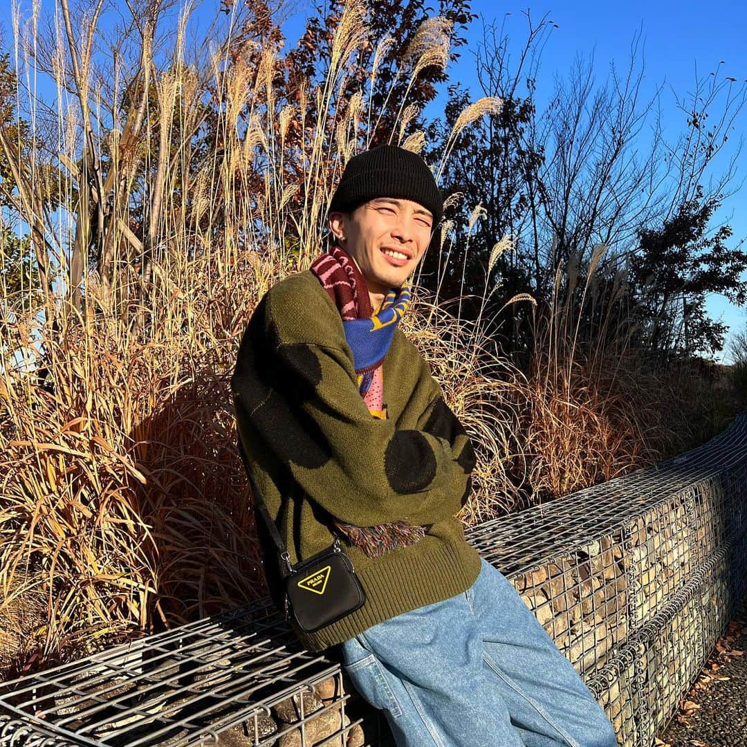 守屋光治さんのインスタグラム写真 - (守屋光治Instagram)「天気いーね。暖っかいし☀️ こんな顔にもなるよね。」12月11日 15時18分 - kojimoriya327