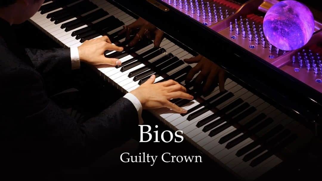 Animenz（アニメンズ）のインスタグラム：「Happy 10th anniversary, Guilty Crown!  To mark this special event, I have uploaded a remake of "Bios" again, the legendary Guilty Crown soundtrack! The feeling of nostalgia is particularly strong this time and even after 10 long years, I still get goosebumps when I listen to this soundtrack. I wonder how many of you are still here from 2012, back then when I uploaded my first version of "Bios" on YouTube. Time really flies, but creating Anime Piano Arrangements will forever remain my passion!  #guilycrown #bios #hiroyukisawano」