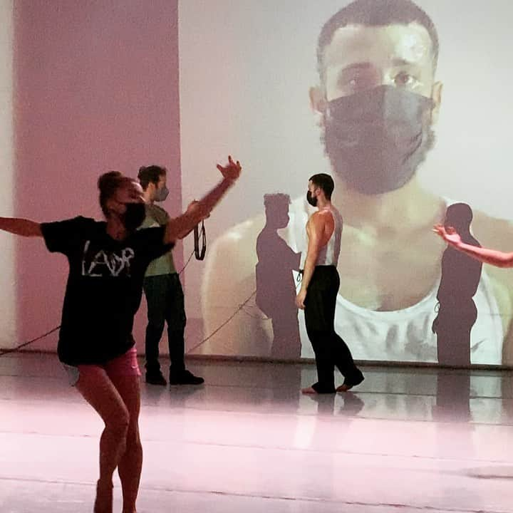 ジェイ・ハガリーのインスタグラム：「Got to see Benjamin Millepied  and his dancers preview/workshop ‘Romeo & Juliet’  at L.A. Dance Project - before they go to Paris.  INCREDIBLE!!」