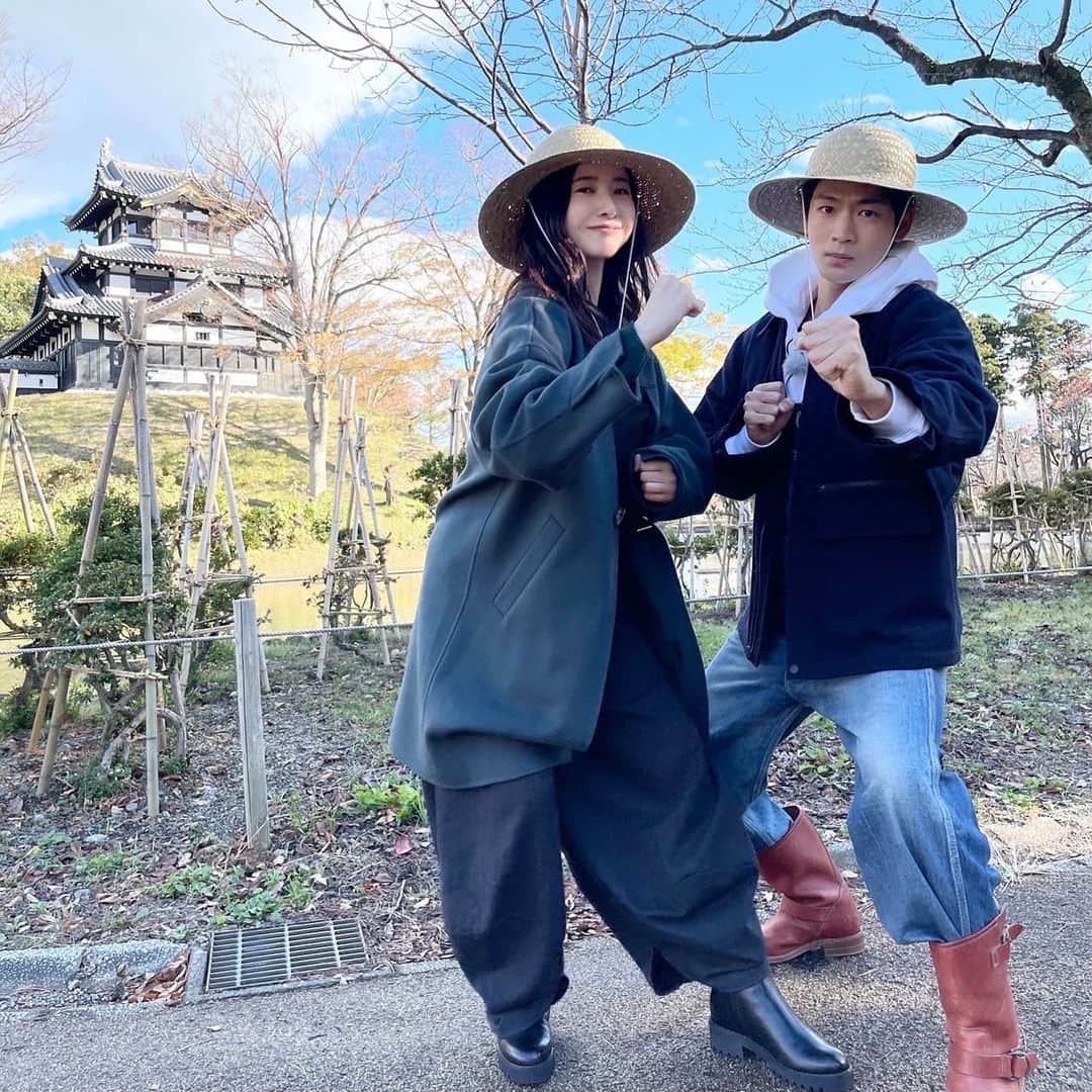 最愛のインスタグラム：「今夜7時からのせっかくグルメに 吉高由里子さん、松下洸平さんが出演😆‼︎  最愛コンビ、ハイテンションで新潟県上越を大満喫したんやよ🙆‍♀️✨  家族みんなで！ご飯のお供に！ 是非ご覧ください💓  #最愛ドラマ #tbs #吉高由里子 #松下洸平 #最終話12月17日夜10時 #せっかくグルメ」