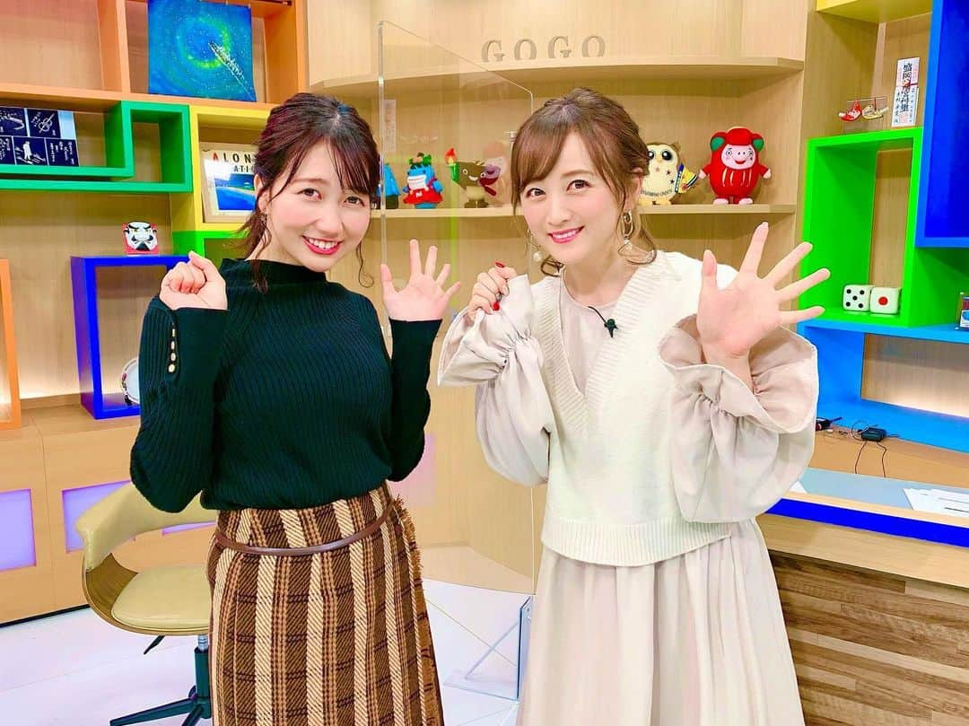 小松彩夏さんのインスタグラム写真 - (小松彩夏Instagram)「⁡ 昨日のIAT『Go!Go!いわて』生放送観て下さった皆さん、ありがとうございました😊💕 ⁡ 夏以来、2回目の『Go!Go!いわて』でしたが 皆さん温かく迎え入れてくださり嬉しかったです🥰なんだかとっても居心地のいいスタジオです☺️🌸 ⁡ いつも思うけど岩手は美人アナが多い😍 目の保養...❤️笑 ⁡ そして岩手でのお仕事を終え 東京に戻ってきました‼️ ⁡ こんなに沢山地元岩手で お仕事をさせて頂けるなんて... ⁡ 本当に周りに居る方に感謝感謝です🙇‍♀️ ⁡ こっちで溜まっていた 仕事をひとつひとつ整理しなければ😝 ⁡ 頑張るぞーーー✊❣️ ⁡ #GoGoいわて #gogoiwate #IAT #岩手朝日テレビ #地元 #岩手 #岩手県 #故郷 #岩手宣伝隊長」12月12日 14時21分 - official_ayaka_502