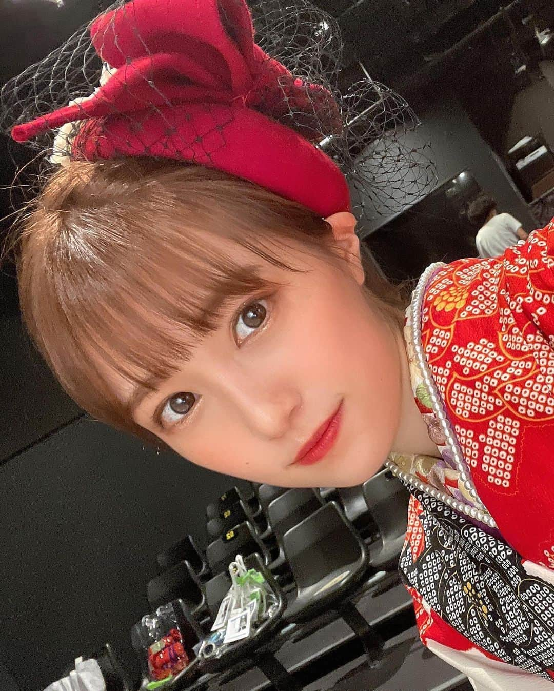 坂本 愛玲菜さんのインスタグラム写真 - (坂本 愛玲菜Instagram)「2022振袖グッズ発売中〜🐯♥️ ⁡ 振袖も髪飾りも どタイプかわいすぎ😭 ⁡ 一緒に新年迎えよう？☺︎ ⁡ #振袖 #着物 #和 #2022年」12月12日 21時04分 - erena_hkt48