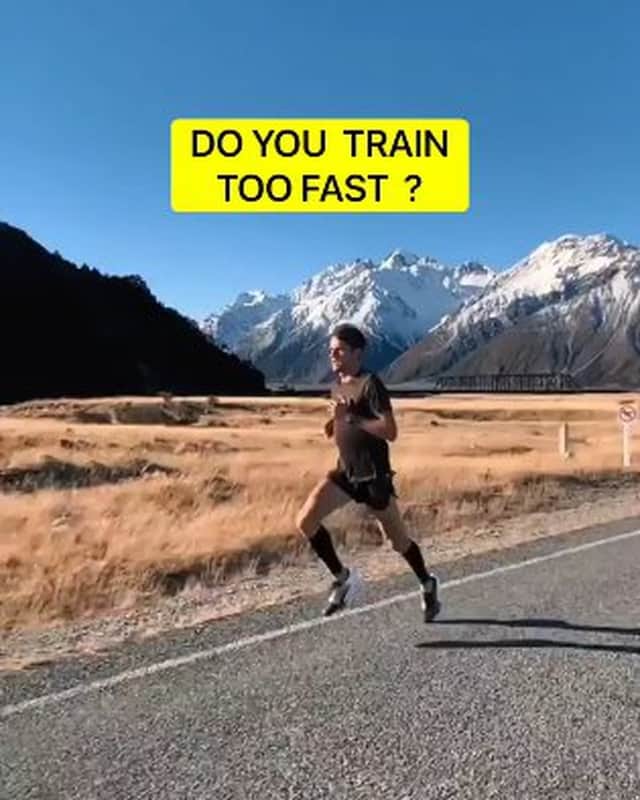 runplanetのインスタグラム：「How fast should you run?👇share and tag your friends ⠀ Info source @run.nrg Video by @camgraves ⠀ Work out the fastest pace that you can run for 5km e.g. 25 mins = 5:00/km average ? ⠀ Your training pace should be at least 1min per km slower than your best 5km pace. Ideally it will be 1:30 below that pace. ⠀ If you run 5km in 25 mins, over 80% of your training should be run between 6min and 6:30/km ⠀ If you don’t like to look at paces, focus on maintaining an easy effort. As a gauge, run at an intensity that would allow you to hold a conversation with a training partner. When you’ve nailed the pacing of your easy runs and feel you’re ready to run a bit harder, you can do so by adding in a structured speed session. . ⠀ If you like what I write please share and tag your friends ⠀ #runningcommunity #runningpassion #runningculture #runninginspiration #runninglife #loverunning #runspiration #trainingrun #runningaddict  #runningismylife #runnersofig #runlovers #runningismylife #runaddict #runningadventure #time2run」