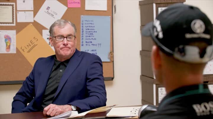 ヘンリク・ステンソンのインスタグラム：「The Ice Man's Performance Review! Watch more on @DPWorldTour and @pgatour」