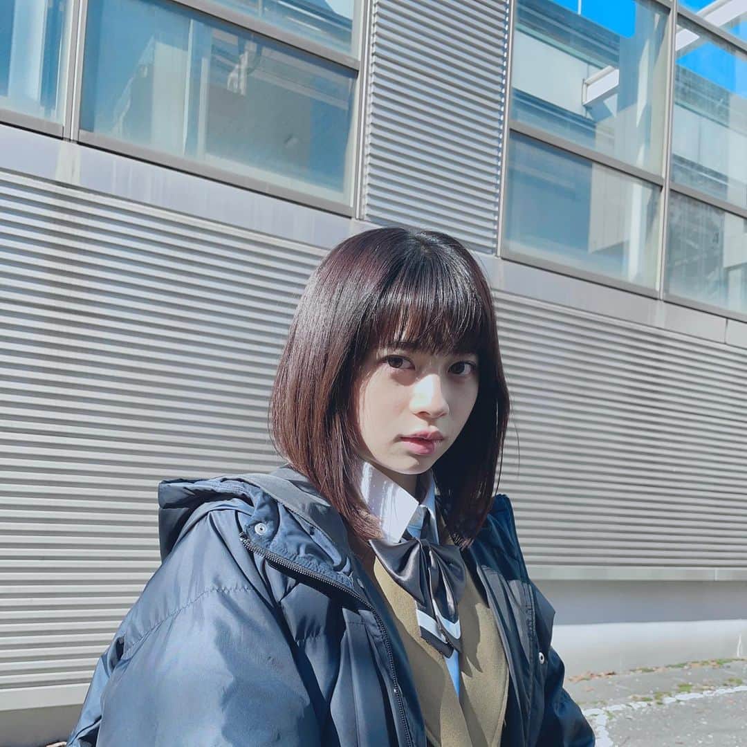 桜田ひよりさんのインスタグラム写真 - (桜田ひよりInstagram)「今回の小泉さんはストレート麺ヘアー🍜  #ラーメン大好き小泉さん二代目」12月13日 14時10分 - hiyori_sakurada_official