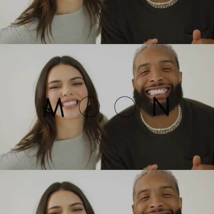 オデル・ベックハン・ジュニアのインスタグラム：「Welcome to the @moon family, @obj 🖤 Odell Beckham Jr. joins @kendalljenner as a MOON partner to elevate the oral beauty game. #MOONByOBJ #MOONByKendall」