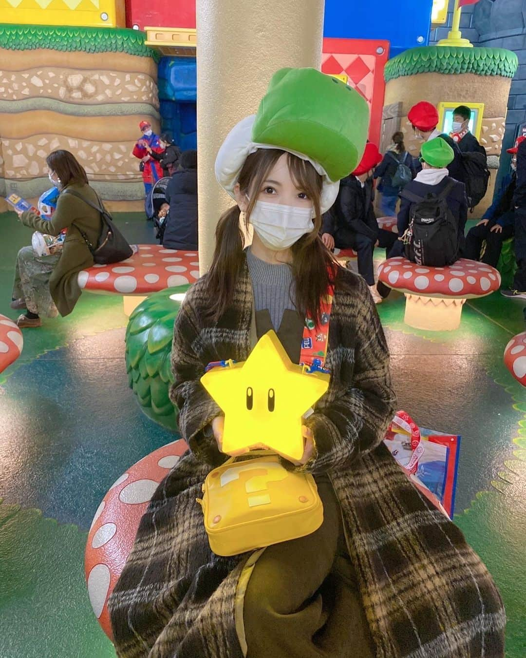 波多野結衣さんのインスタグラム写真 - (波多野結衣Instagram)「USJ🌍 MARIO WORLD💛 . . #usj #ユニバーサルスタジオジャパン  #mario #marioworld  #enjoy #楽しい  #波多野結衣 #波多野结衣」12月14日 20時49分 - hatachan524