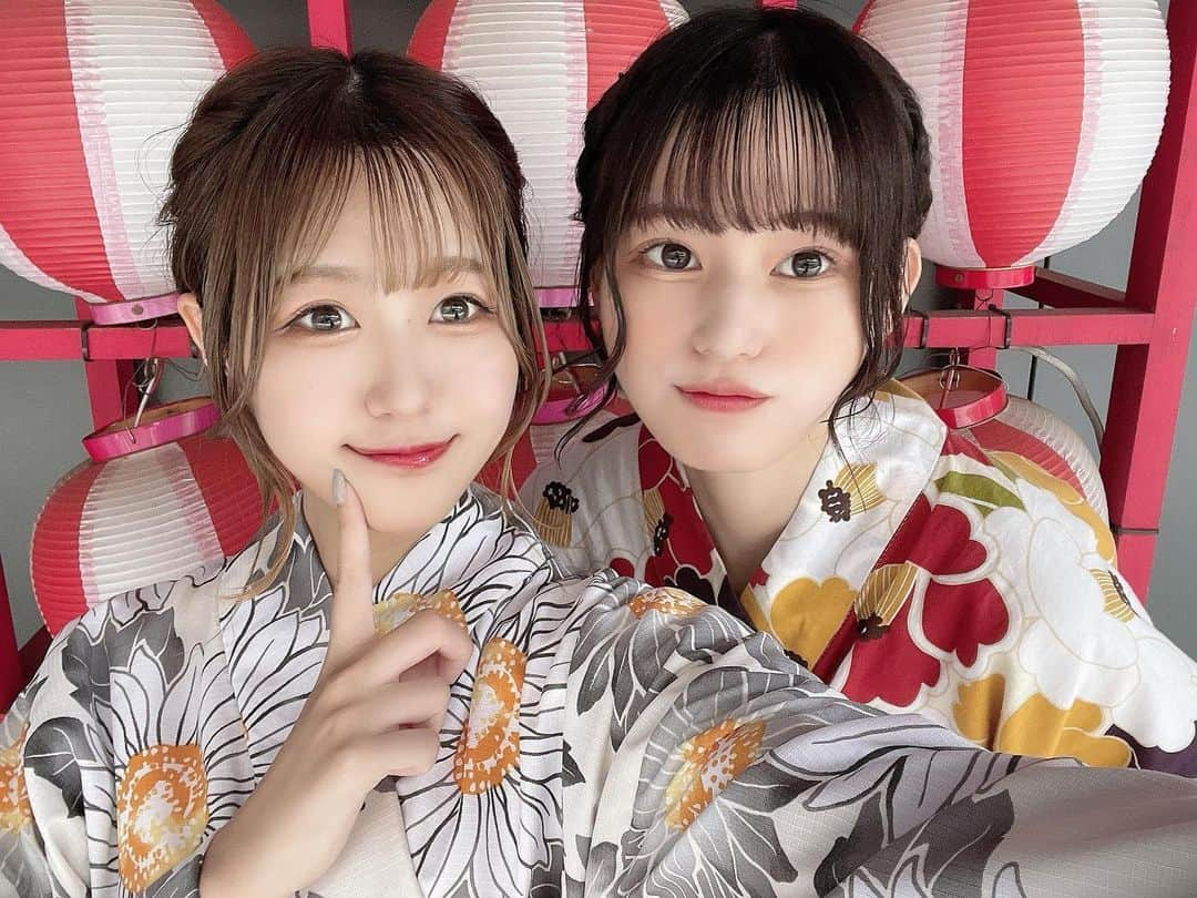 嶋田のあのインスタグラム：「のあまど 👘🤍 . . . #浴衣 #夏 #のあまど」