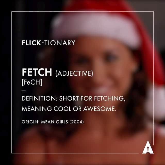レイシー・シャベールのインスタグラム：「I’d like to thank @theacademy for making fetch happen ;)   Repost from @theacademy • Today's Flick-tionary lesson is brought to you courtesy of Gretchen Wieners' it-word "fetch" from 2004's "Mean Girls."   Fetch may have never truly caught on, but it lives on in our hearts.  Thanks @phutton for making sure I saw this😘」