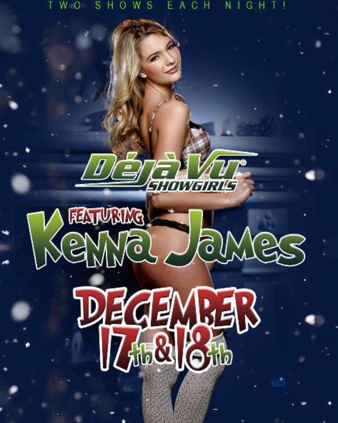 ケナ・ジェームスのインスタグラム：「Catch me this weekend in Flint Michigan!  I’ll be performing at Deja Vu Show Girls!」