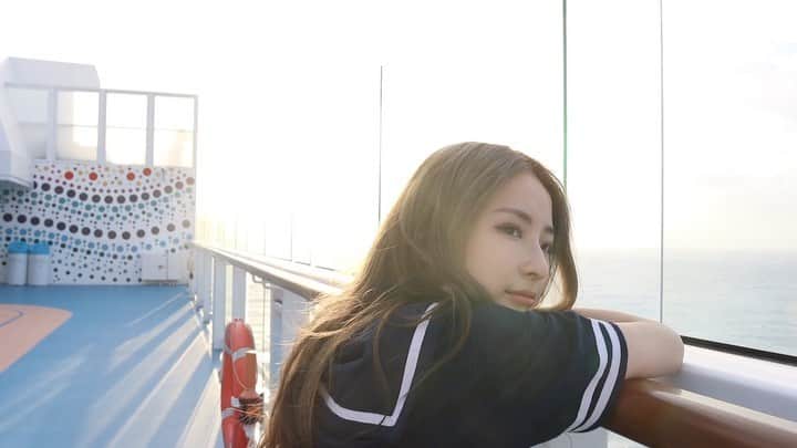 Giann Chanのインスタグラム：「Some highlights of my cruise trip with @royalcaribbean 💙🛳   #Royalcaribbeanhk #travelvlog #travelvideo #cruisetravel」