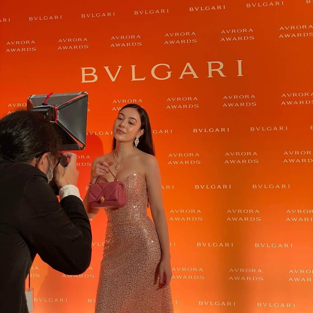 エレナ・アレジ・後藤さんのインスタグラム写真 - (エレナ・アレジ・後藤Instagram)「grazie mille @bulgari  congratulations on another beautiful #AvroraAwards evening 🤍」12月15日 22時55分 - alesihelena
