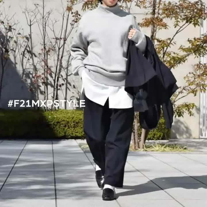 mxp_peopleのインスタグラム：「【F21MXPSTYLE】  ベーシックでミニマルなデザインを追求 #F21MXPSTYLE　   #臭わないを着る  #宇宙下着  #機能素材#消臭#deodorant」