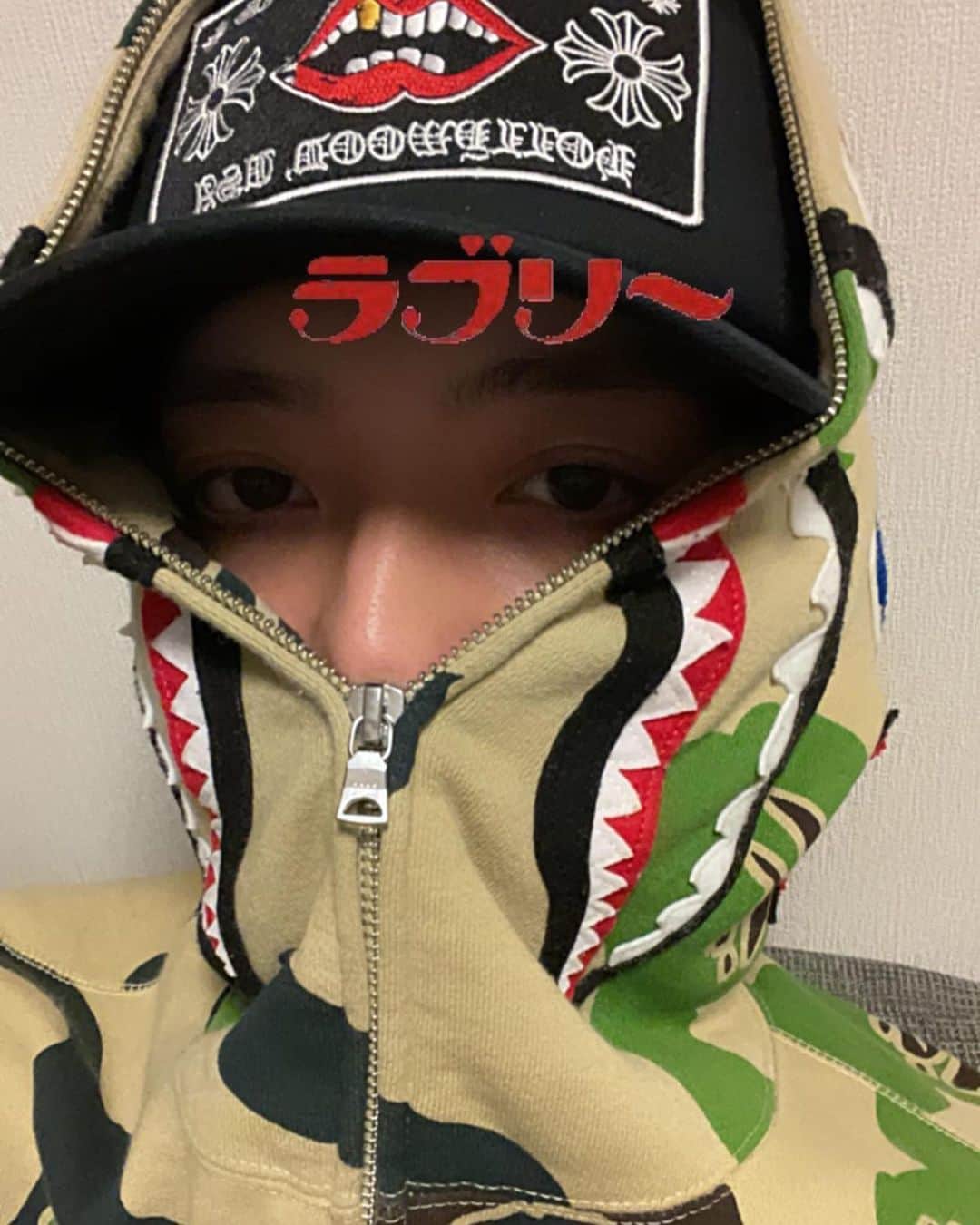 百足のインスタグラム：「#ラブリ〜❤️‍🔥」